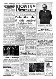 Nowiny Rzeszowskie : organ Komitetu Wojewódzkiego PZPR. 1956, R. 8, nr 92 (18 kwietnia)