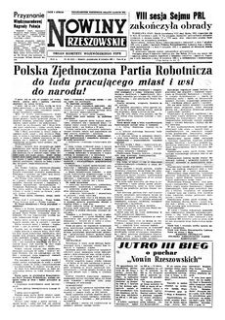 Nowiny Rzeszowskie : organ Komitetu Wojewódzkiego PZPR. 1956, R. 8, nr 102 (30 kwietnia)