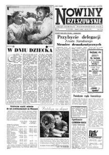 Nowiny Rzeszowskie : organ Komitetu Wojewódzkiego PZPR. 1956, R. 8, nr 130 (1 czerwca)