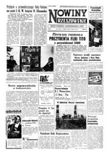 Nowiny Rzeszowskie : organ Komitetu Wojewódzkiego PZPR. 1956, R. 8, nr 134 (6 czerwca)