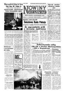 Nowiny Rzeszowskie : organ Komitetu Wojewódzkiego PZPR. 1956, R. 8, nr 160 (6 lipca)