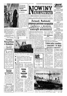 Nowiny Rzeszowskie : organ Komitetu Wojewódzkiego PZPR. 1956, R. 8, nr 167 (14-15 lipca)