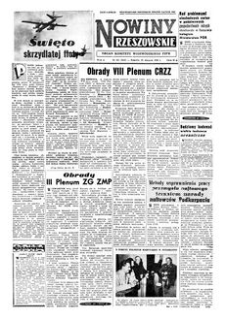 Nowiny Rzeszowskie : organ Komitetu Wojewódzkiego PZPR. 1956, R. 8, nr 201 (23 sierpnia)