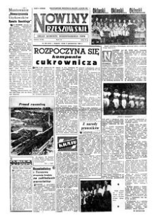 Nowiny Rzeszowskie : organ Komitetu Wojewódzkiego PZPR. 1956, R. 8, nr 236 (3 października)