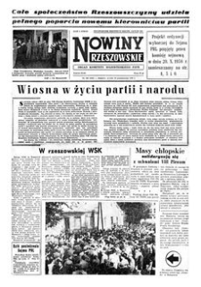 Nowiny Rzeszowskie : organ Komitetu Wojewódzkiego PZPR. 1956, R. 8, nr 253 (23 października)