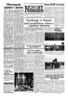 Nowiny Rzeszowskie : organ Komitetu Wojewódzkiego PZPR. 1956, R. 8, nr 268 (9 listopada)