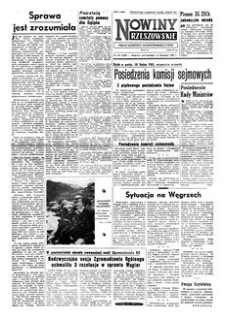 Nowiny Rzeszowskie : organ Komitetu Wojewódzkiego PZPR. 1956, R. 8, nr 270 (12 listopada)