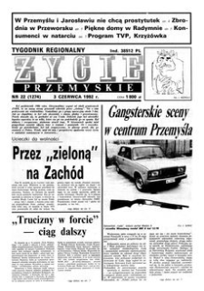 Życie Przemyskie : tygodnik regionalny. 1992, R. 26, nr 22 (1274) (3 czerwca)