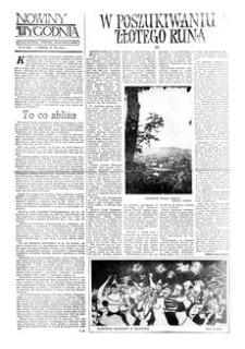 Nowiny Tygodnia : dodatek społeczno-kulturalny „Nowin Rzeszowskich”. 1958, R. 9, nr 29 (26 lipca)