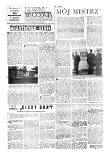 Nowiny Tygodnia : dodatek społeczno-kulturalny „Nowin Rzeszowskich”. 1958, R. 9, nr 32 (16 sierpnia)