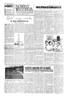 Nowiny Tygodnia : dodatek społeczno-kulturalny „Nowin Rzeszowskich”. 1958, R. 9, nr 36 (13 września)