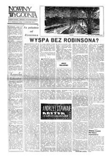 Nowiny Tygodnia : dodatek społeczno-kulturalny „Nowin Rzeszowskich”. 1958, R. 9, nr 41 (18 października)