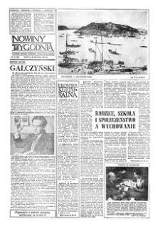 Nowiny Tygodnia : dodatek społeczno-kulturalny „Nowin Rzeszowskich”. 1958, R. 9, nr 50 (20 grudnia)
