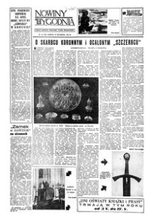 Nowiny Tygodnia : dodatek społeczno-kulturalny „Nowin Rzeszowskich”. 1959, R. 10, nr 16 (25 kwietnia)