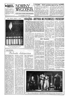 Nowiny Tygodnia : dodatek społeczno-kulturalny „Nowin Rzeszowskich”. 1959, R. 10, nr 17 (9 maja)