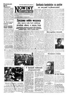 Nowiny Rzeszowskie : organ Komitetu Wojewódzkiego PZPR. 1957, R. 9, nr 1 (1-2 stycznia)