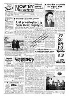 Nowiny Rzeszowskie : organ Komitetu Wojewódzkiego PZPR. 1957, R. 9, nr 5 (7 stycznia)