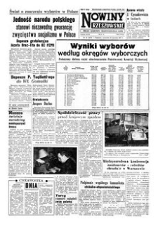 Nowiny Rzeszowskie : organ Komitetu Wojewódzkiego PZPR. 1957, R. 9, nr 21 (24 stycznia)