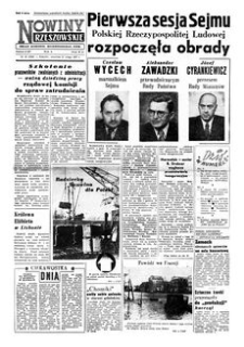 Nowiny Rzeszowskie : organ Komitetu Wojewódzkiego PZPR. 1957, R. 9, nr 45 (21 lutego)