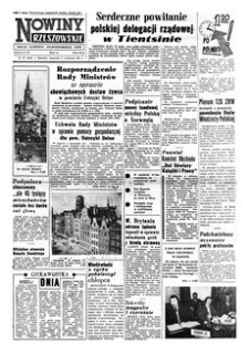 Nowiny Rzeszowskie : organ Komitetu Wojewódzkiego PZPR. 1957, R. 9, nr 87 (11 kwietnia)