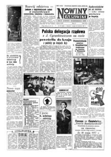Nowiny Rzeszowskie : organ Komitetu Wojewódzkiego PZPR. 1957, R. 9, nr 96 (23 kwietnia)