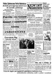 Nowiny Rzeszowskie : organ Komitetu Wojewódzkiego PZPR. 1957, R. 9, nr 102 (30 kwietnia)