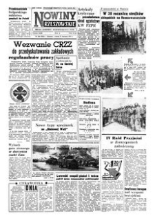 Nowiny Rzeszowskie : organ Komitetu Wojewódzkiego PZPR. 1957, R. 9, nr 204 (27 sierpnia)