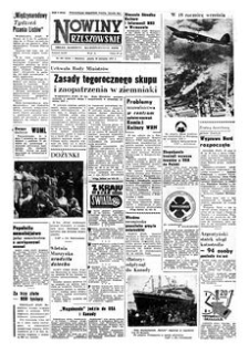 Nowiny Rzeszowskie : organ Komitetu Wojewódzkiego PZPR. 1957, R. 9, nr 207 (30 sierpnia)