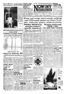 Nowiny Rzeszowskie : organ Komitetu Wojewódzkiego PZPR. 1957, R. 9, nr 222 (17 września)