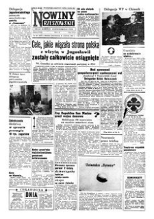 Nowiny Rzeszowskie : organ Komitetu Wojewódzkiego PZPR. 1957, R. 9, nr 227 (23 września)