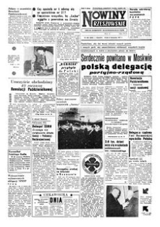 Nowiny Rzeszowskie : organ Komitetu Wojewódzkiego PZPR. 1957, R. 9, nr 265 (6 listopada)