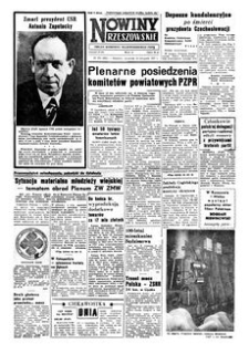 Nowiny Rzeszowskie : organ Komitetu Wojewódzkiego PZPR. 1957, R. 9, nr 272 (14 listopada)