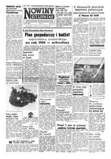 Nowiny Rzeszowskie : organ Komitetu Wojewódzkiego PZPR. 1957, R. 9, nr 274 (16-17 listopada)