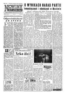 Nowiny Rzeszowskie : organ Komitetu Wojewódzkiego PZPR. 1957, R. 9, nr 285 (29 listopada)