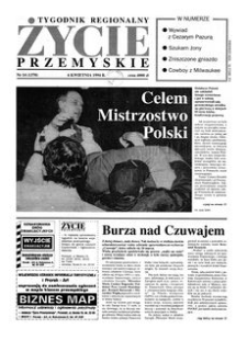 Życie Przemyskie : tygodnik regionalny. 1994, R. 28, nr 14 (1370) (6 kwietnia)
