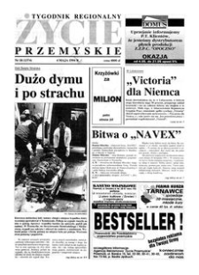 Życie Przemyskie : tygodnik regionalny. 1994, R. 28, nr 18 (1374) (4 maja)