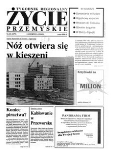 Życie Przemyskie : tygodnik regionalny. 1994, R. 28, nr 23 (1379) (8 czerwca)