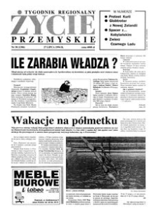 Życie Przemyskie : tygodnik regionalny. 1994, R. 28, nr 30 (1386) (27 lipca)