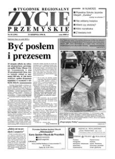 Życie Przemyskie : tygodnik regionalny. 1994, R. 28, nr 35 (1391) (31 sierpnia)