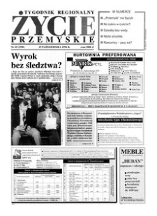 Życie Przemyskie : tygodnik regionalny. 1994, R. 28, nr 42 (1398) (19 października)