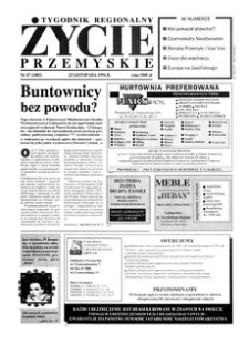 Życie Przemyskie : tygodnik regionalny. 1994, R. 28, nr 47 (1403) (23 listopada)