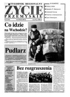 Życie Przemyskie : tygodnik regionalny. 1995, R. 29, nr 6 (1414) (8 lutego)