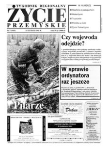 Życie Przemyskie : tygodnik regionalny. 1995, R. 29, nr 7 (1415) (15 lutego)