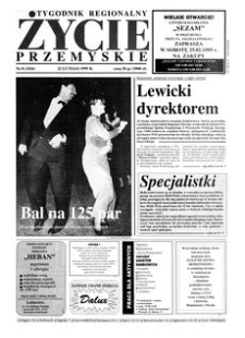 Życie Przemyskie : tygodnik regionalny. 1995, R. 29, nr 8 (1416) (22 lutego)