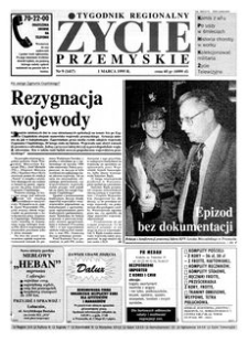 Życie Przemyskie : tygodnik regionalny. 1995, R. 29, nr 9 (1417) (1 marca)