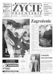 Życie Przemyskie : tygodnik regionalny. 1995, R. 29, nr 12 (1420) (22 marca)