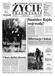 Życie Przemyskie : tygodnik regionalny. 1995, R. 29, nr 13 (1421) (29 marca)