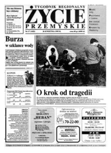 Życie Przemyskie : tygodnik regionalny. 1995, R. 29, nr 17 (1425) (26 kwietnia)