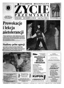 Życie Przemyskie : tygodnik regionalny. 1995, R. 29, nr 26 (1434) (28 czerwca)