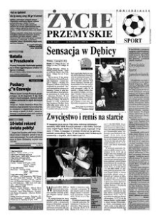 Życie Przemyskie : sport. 1995, R. 29, nr 39 (1447) (18 września)